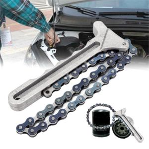 High Quality Adjustable Car Engine Oil Filter Chain Grip Wrench Spanner Remover Tools Plier Car Repair Tools