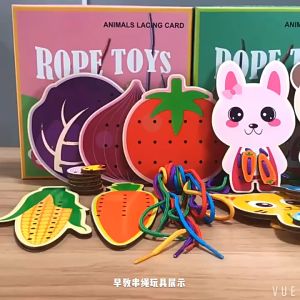 Mainan Edukasi Duoqu Animal Lacing Card: Panduan Lengkap