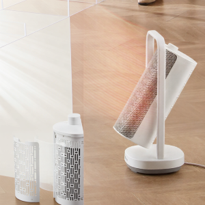 [China Plug Adapter Needed] Bear | Quiet Graphene Infrared Heater with Oscillation