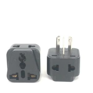 AU Travel Adapter 2 in 1 USA Grounded Outlet Universal Socket AustraliaNew Zealand China Power Plug Adapter-Type I- Argentina