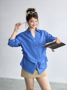 JULULOOK | Bộ Áo Cổ V Tay 3/4 Và Chân Váy Bút Chì Kích Cỡ Lớn