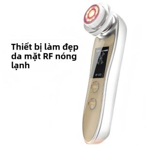 Máy Massage Mặt Nóng Lạnh 5 Trong 1 Với Đèn LED Vi Dòng Điện Làm Săn Chắc Da Chống Lão Hóa Tăng Cường Hấp Thụ Dưỡng Chất Cho Chăm Sóc Da