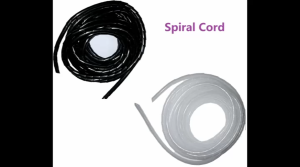 Spiral Cord cable cables organizer wire wires organiser wrap tie wire organizer self coil