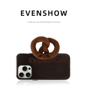 EVENSHOW | Stylish Faux Fur Handheld Shell High-end Protection case for iPhone