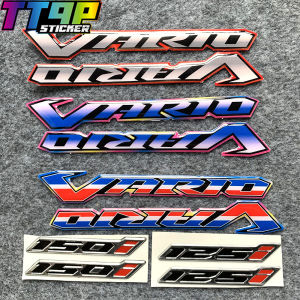 4ชิ้น/เซ็ตสติกเกอร์ Honda 3D เรซินอีพ็อกซี่ Vario สำหรับตกแต่งร่างกาย125 HONDA Vario 150 /Vario (มีในสต็อก)