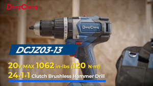 Máy Khoan Búa Dongcheng DCJZ03-13 EM - Hoạt Động Mạnh Mẽ Thiết Kế Nhỏ Gọn Hiện Đại Cách Nhiệt Cách Điện An Toàn