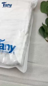 FANY 4-Layer Cotton Baby Bath Towel 90x90cm - Soft and Absorbent