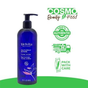 Melvita Organic Demask Rose Water Bottle 400 ml: Hydrate & Glow