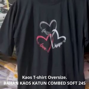 LOVELY ~ COD Kaos Oblong Lengan Pendek Jumbo & Kaos Wanita Oversize