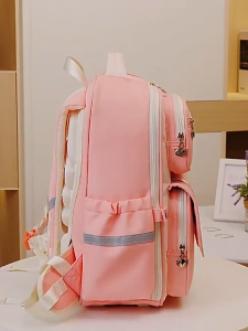 Good Quality School Backpack Waterproof Lightweight Book Bag Padded Straps and Waist Belt with Buckle School Gifts CWB12