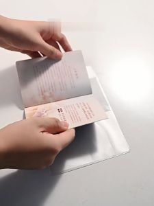 Satu Keluarga Sampul Passport Transparan C1060: Perlindungan Paspor Anda