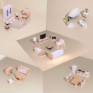 Yidian | Nordic Style Dollhouse Furniture
