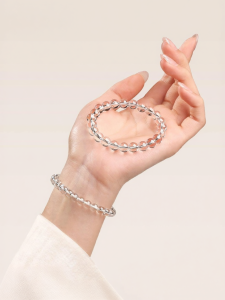 JIZHAOTANG | Birth Year Gift Natural White Crystal Hand Chain