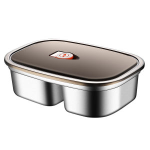 VONNO | Stainless Steel 316 Microwave-safe Bento Lunch Box Sealed Storage Container