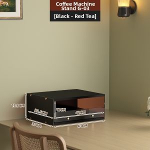 Coffee Cup & Capsule Storage Organizer Acrylic