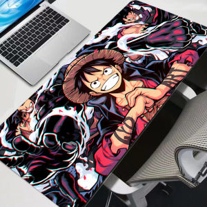 Bandai | New Mouse Pads Big Kawaii One Piece Luffy New Gaming Accessories Notbook Computer Speed Mini Pc Gamer Keyboard Desk Mat Mousepad
