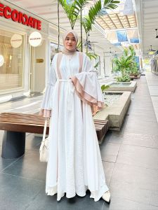 REALPICT COD TERBARU ABAYA LUNA BAHAN  CRINGKEL   MIX CERUTY  BABYDOLL  PREMIUM  TERMURAH BEST SELLER TANGAN PERTAMA KONVEKSI / PRINTING / MOTIF PREMIUM GAMIS PESTA GAMISTERKINI