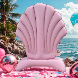 Standing Pink Shell Balloon Shell Aluminum Foil Balloon Underwater Mermaid Theme Birthday Party Decoration Wedding Decoration