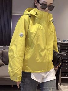 Áo Khoác Leo Núi Nữ 2025 Mùa Thu Thiết Kế Mới Áo Khoác Nỉ Có Mũ Trùm Đầu Khóa Kéo Phong Cách Hàn Quốc Thường Ngày Áo Khoác Ngắn