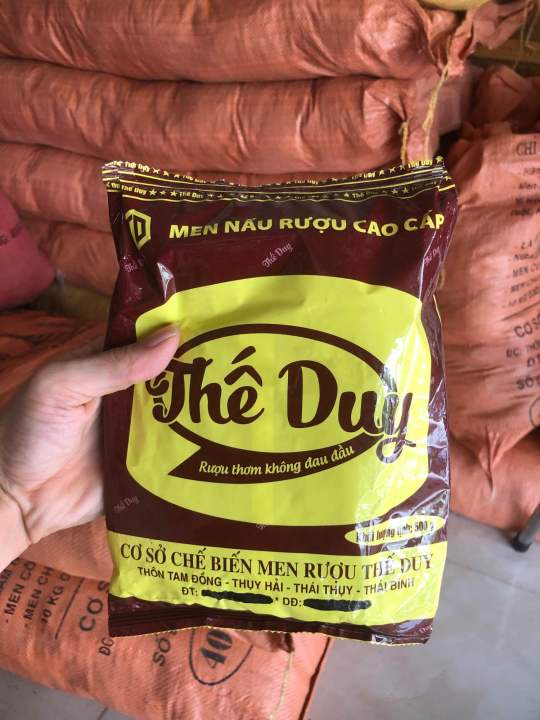 MEN NẤU RƯỢU CAO CẤP ( THẾ DUY ) gói 250gr