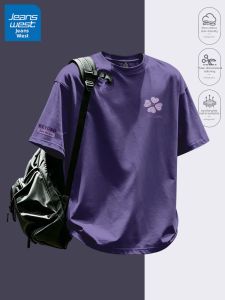 Jeanswest | Purple Trendy Summer Casual Sport T Shirt