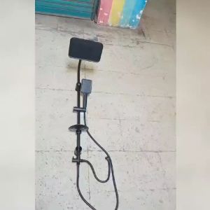 Bano Shower Tiang Hitam BSS-992 Shower Tiang Set Oval Bano Hitam Stainless Steel