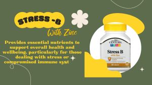 21st Century Stress B with Zinc 66 Tablets
