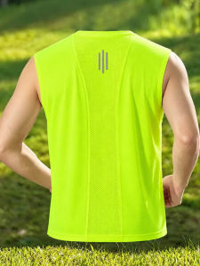 LIEYAN | Reflective Print Quick Drying Sports Vest