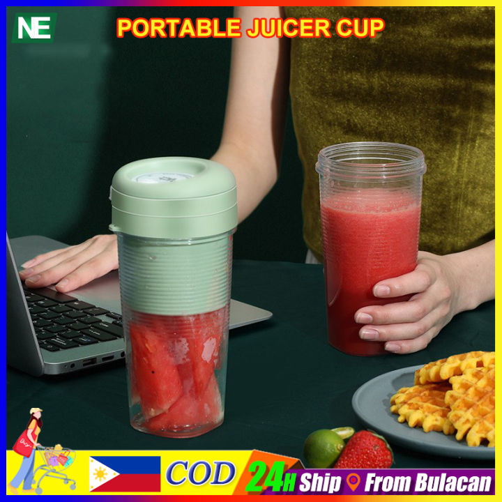 Rechargeable Electric Fruit Juicer Portable Juice Cup Blender USB