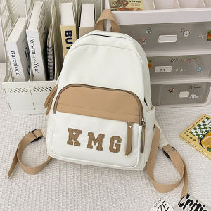 Contrast Color Small Bookbag Womens Minimalist Easiest for Match Backpack South Korea Ins Style Junior High School Girls High School Student Mini Backpack