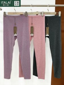 Italian High เอว ผู้หญิง Thermal ผ้าฝ้าย ถัก กางเกง สลิมฟิต ยืด อุ่น ชุดชั้นใน ข้อเสนอพิเศษ ชั้นฐาน กางเกงใน 4780