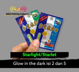 Starlight Starlet Glowstik Orca Pelampung Glow in the dark