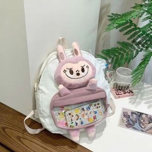 Balo hoạt hình labubu phối kính sang trọng