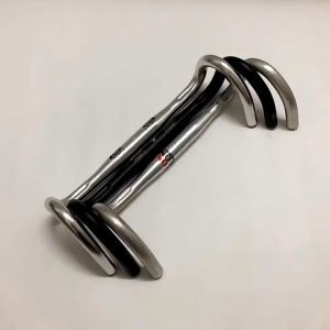 【Big savings】 CT UNO Aluminum Alloy Racing Road Bike Handlebar Bent Bar Matte Black/ Silver Handlebar 25.4/31.8mm /380/400/420/440MM for Accessories