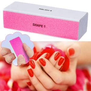 Four Sides Nail Shine Buffers Blocks Files For Natural And Acrylic Nails Smoother Buffing Block Polish 4 Way Nail Buffer Block