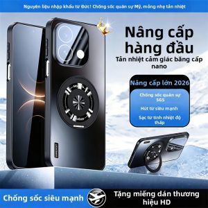SIMERST | Vỏ Bảo Vệ Chống Rơi Toàn Diện Bề Mặt Mờ Có Đế Từ