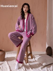 Thick Coral Fleece Sleepwear Set