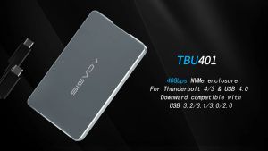 Acasis 40Gbps M.2 NVMe USB 4 Thunderbolt 3/4 SSD กล่อง USB4.0 7440 ชิป