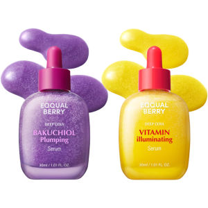 [100% Original] EQQUALBERRY Bakuchiol Plumping Serum 30ml / Vitamin Illuminating Serum 30ml