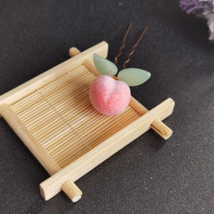 กิ๊บติดผมดอกส้มสไตล์จีนโบราณ น่ารัก ประดับผมแบบอเนกประสงค์ แฮนด์เมด สไตล์หวาน ประดับผมอเนกประสงค์