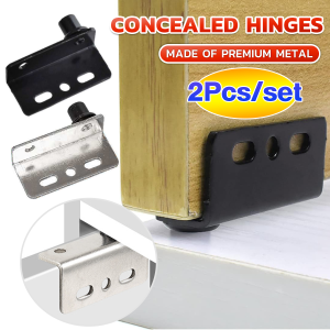HB Invisible Cabinet Hinge Up and Down Door Pivot Hinge Home Hardware Accessories