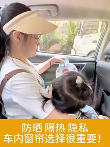 PULINTUOEN | Magnetic Sunscreen and Privacy Car Window Curtain
