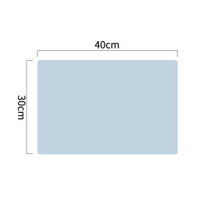 Tấm Lót Bàn Silicon Cỡ Lớn 60/40cm Chất Liệu An Toàn Thực Phẩm Chống Thấm Nước Cách Nhiệt Chống Trượt Có Thể Giặt Được Hình Chữ Nhật Dùng Cho Nhà Bếp Bàn Ăn