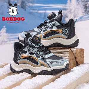 Bobdog | Giày Thể Thao Nam Trẻ Em Đệm Ấm Mùa Đông