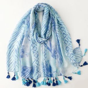2025 Fashion Designer Women Scarf Shawl Cotton Linen Feeling Tassel Pashmina Muslim Hijab Wrap Lady Viscose Scarves Foulard