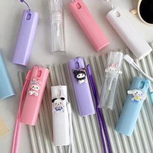 BOTOL TRAVEL PARFUM REFILL BOTOL SPRAY PARFUM KARAKTER LUCU + GANTUNGAN ISI 10ML BOTTLE R19