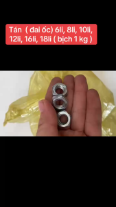 Tán Đai Ốc Đủ Loại 6li 8li 10li 12li 14li 16li Bịch 1kg Chống Ăn Mòn Dùng Trong Công Nghiệp Xây Dựng Và Lắp Ráp