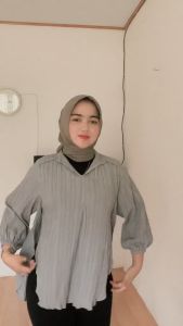 Outer Korean Style Baby Crush Blouse Kekinian