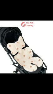 Tấm lót xe đẩy cho bé cotton mềm mại thoáng khí cực kì thỏa mái cho bé