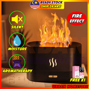 Fire flame Air humidifier Aromatherapy diffuser Relax humidifier aroma diffuser with essential oil Pewangi bilik tidur